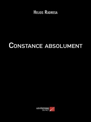 cover image of Constance absolument